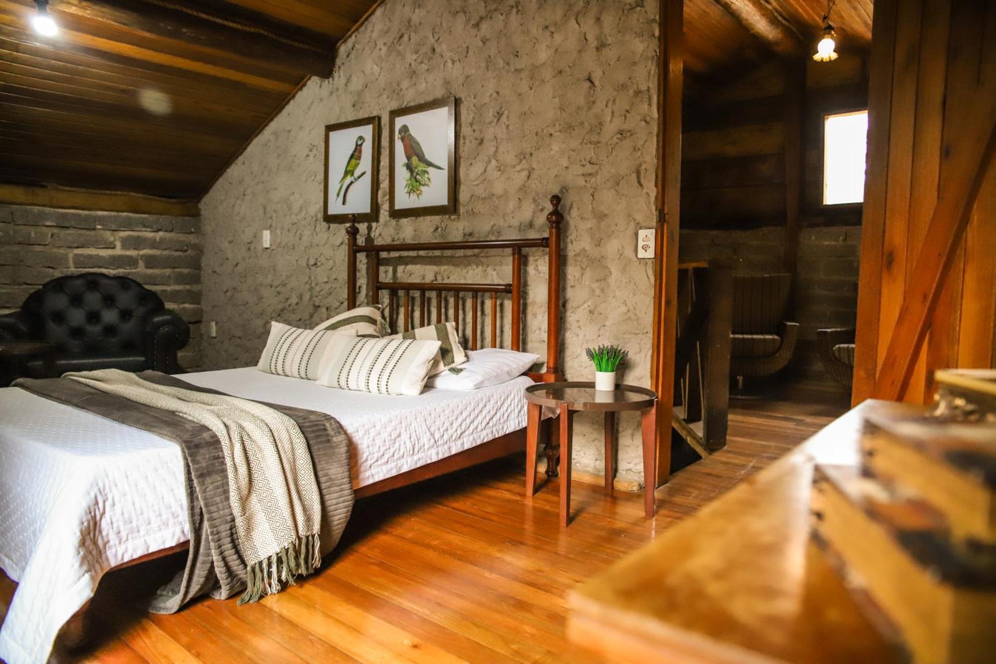 Chale Casa De Pedra, Vivenda Serra Velha, Chales De Montanha Timbe do Sul المظهر الخارجي الصورة