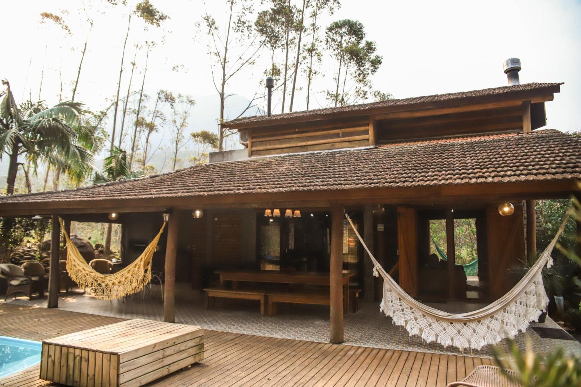 Chale Casa De Pedra, Vivenda Serra Velha, Chales De Montanha Timbe do Sul المظهر الخارجي الصورة