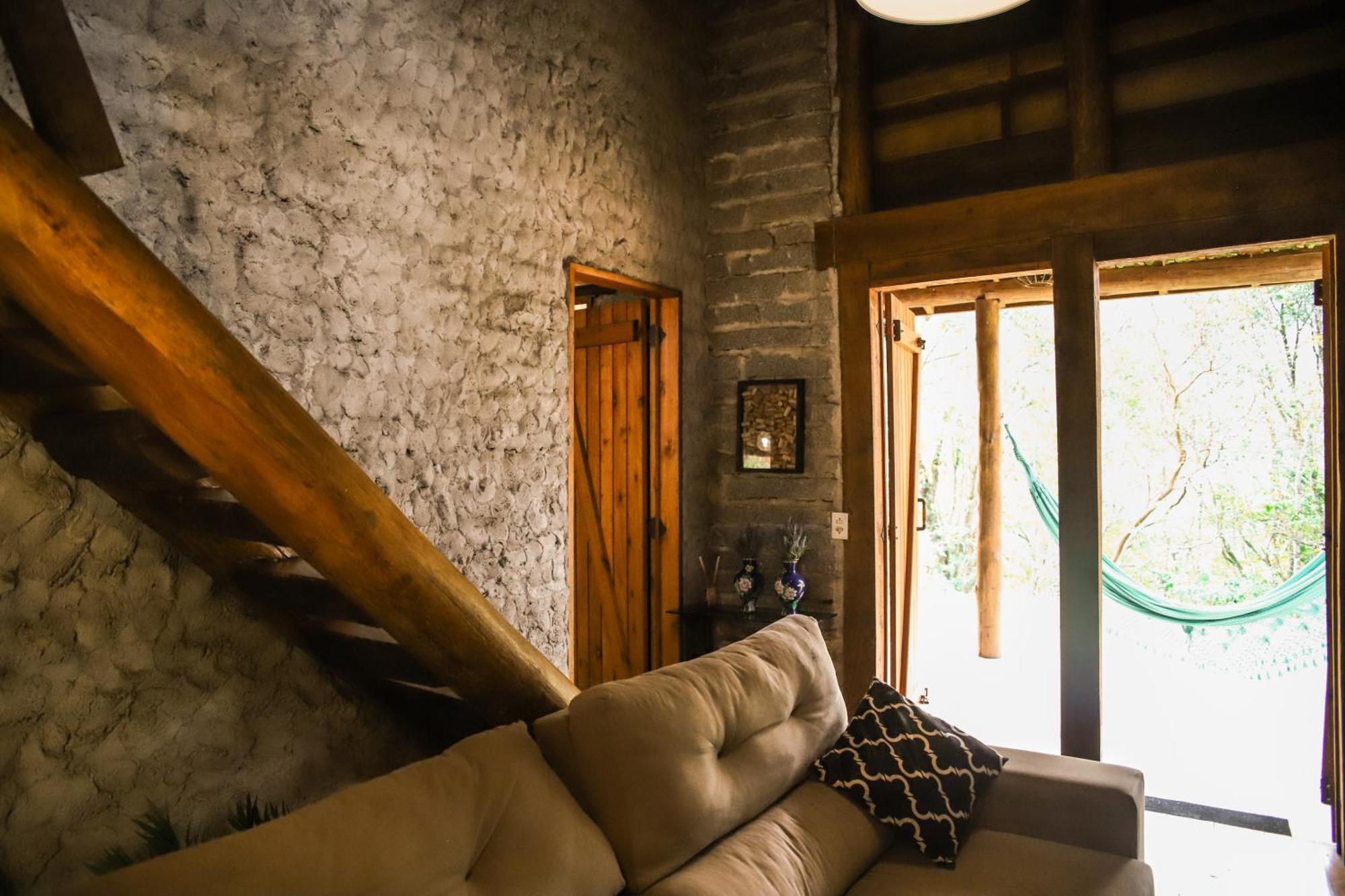 Chale Casa De Pedra, Vivenda Serra Velha, Chales De Montanha Timbe do Sul المظهر الخارجي الصورة